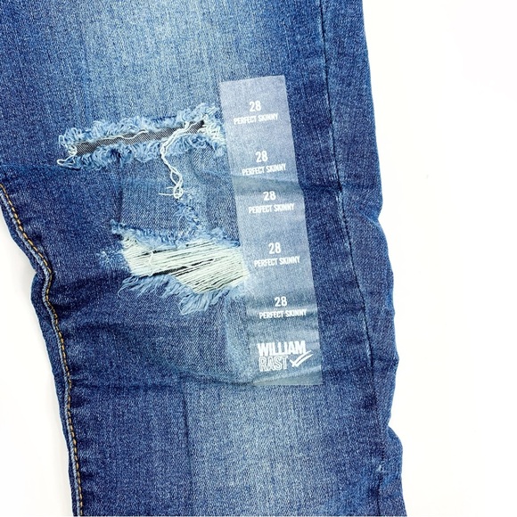 William Rast Mid Rise Perfect Skinny Iconic Vintage 28 NWT - Picture 12 of 13